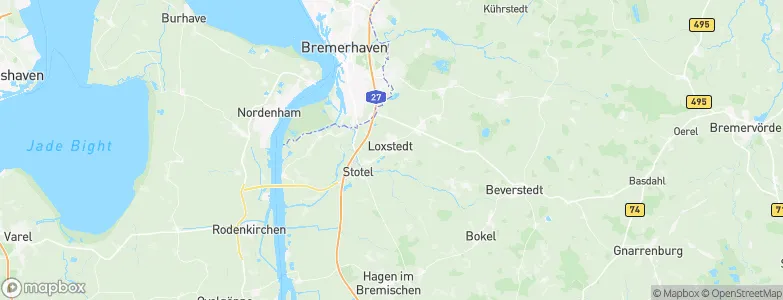 Loxstedt, Germany Map