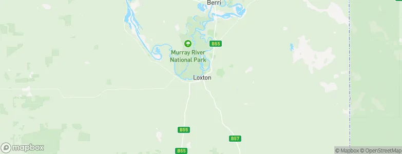 Loxton, Australia Map