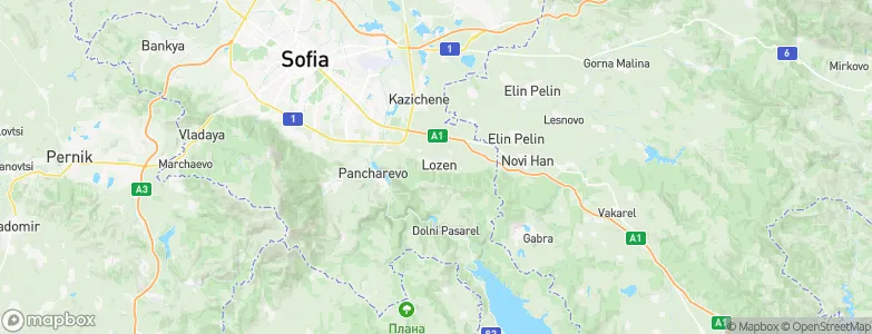 Lozen, Bulgaria Map