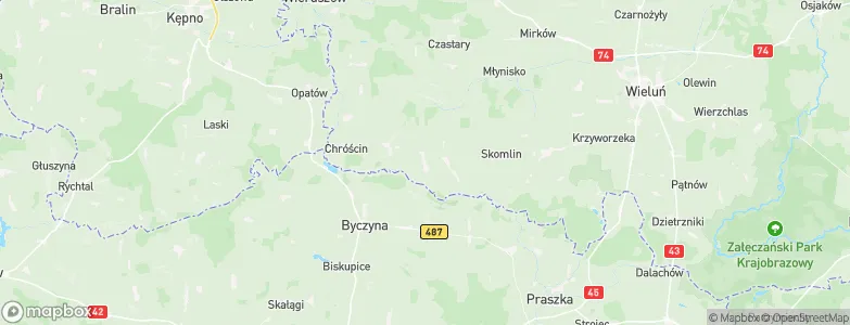Łubnice, Poland Map
