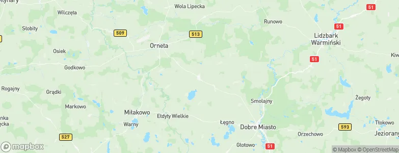 Lubomino, Poland Map