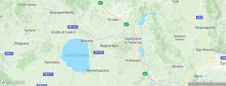 Lubriano, Italy Map