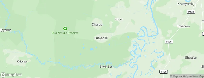 Lubyaniki, Russia Map