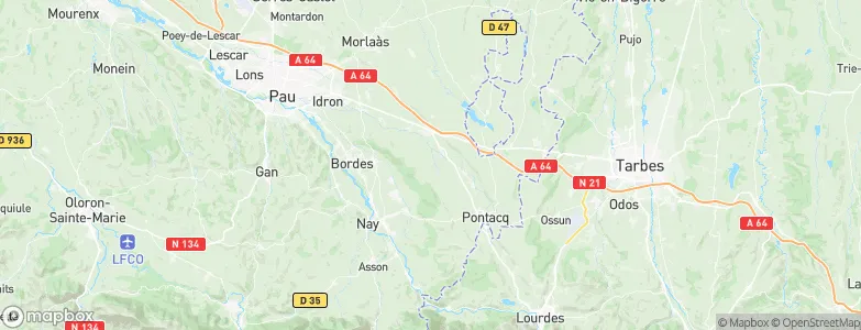 Lucgarier, France Map