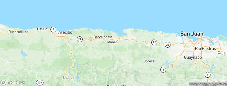 Luchetti, Puerto Rico Map