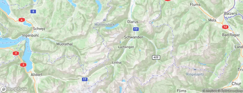 Luchsingen, Switzerland Map