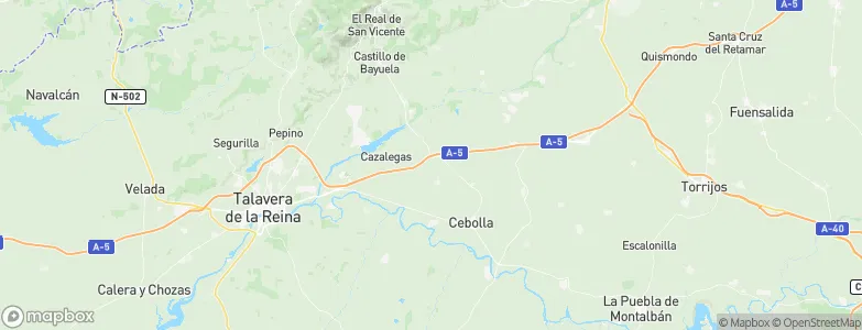 Lucillos, Spain Map