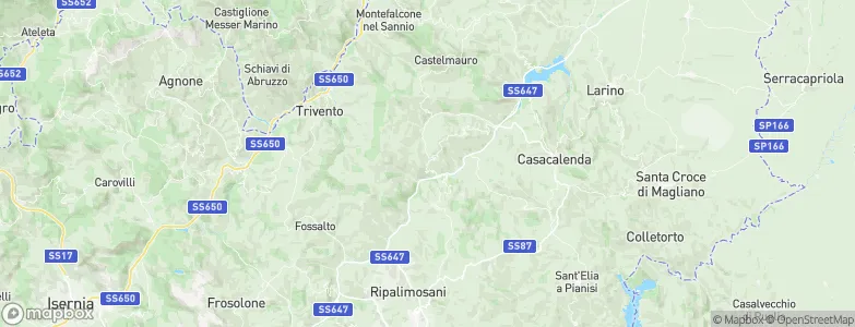 Lucito, Italy Map