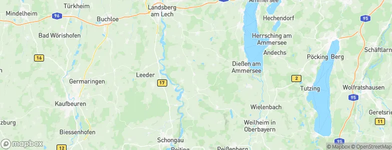 Ludenhausen, Germany Map