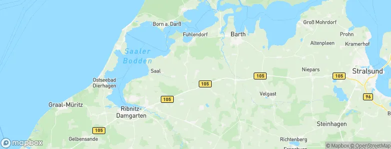 Lüdershagen, Germany Map