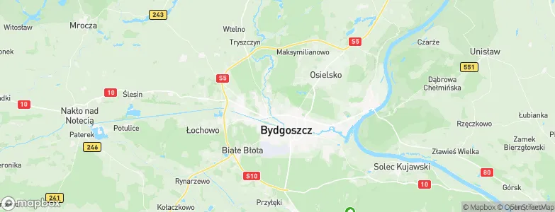 Ludwikowo, Poland Map