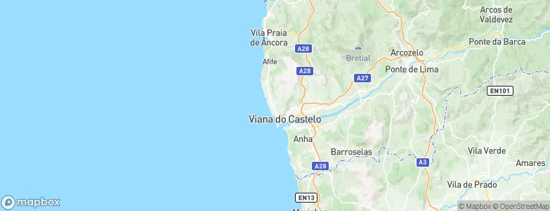 Lugar do Meio, Portugal Map