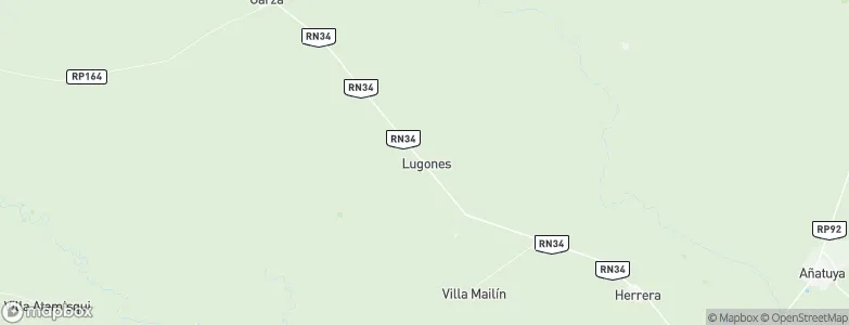 Lugones, Argentina Map