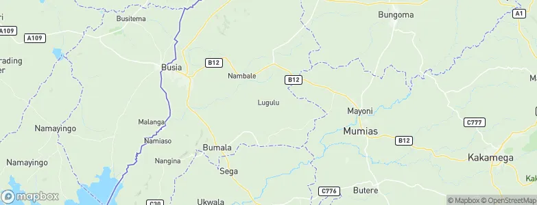 Lugulu, Kenya Map