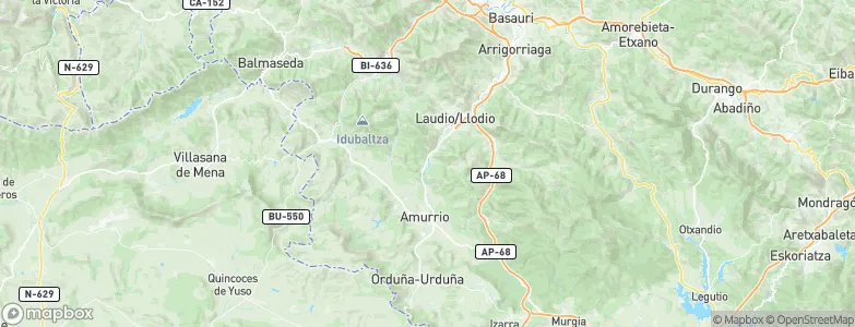 Luiaondo, Spain Map
