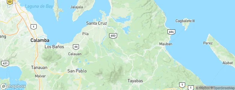 Luisiana, Philippines Map