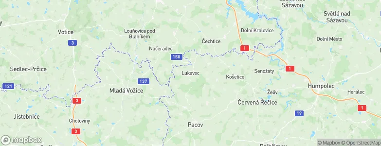 Lukavec, Czechia Map