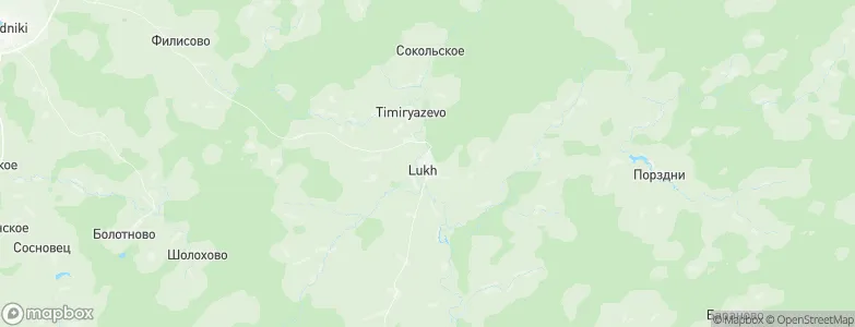 Lukh, Russia Map