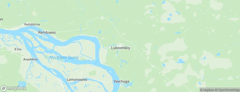 Lukovetskiy, Russia Map