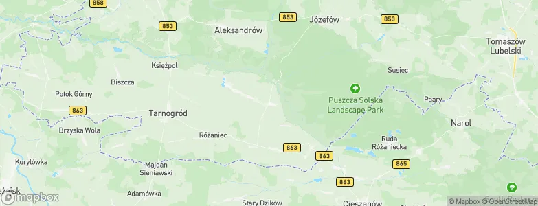 Łukowa, Poland Map