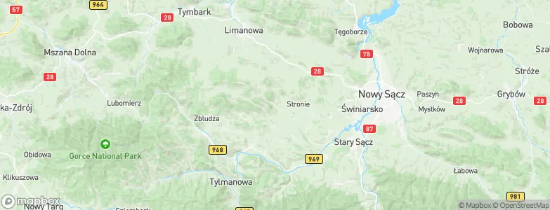 Łukowica, Poland Map