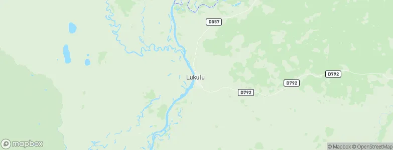 Lukulu, Zambia Map