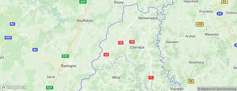 Lullange, Luxembourg Map