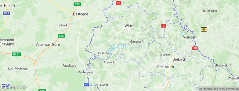 Lultzhausen, Luxembourg Map
