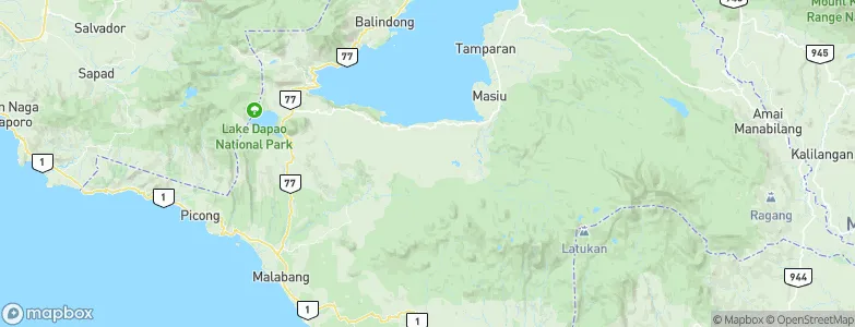Lumbac, Philippines Map