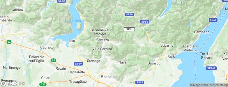 Lumezzane, Italy Map