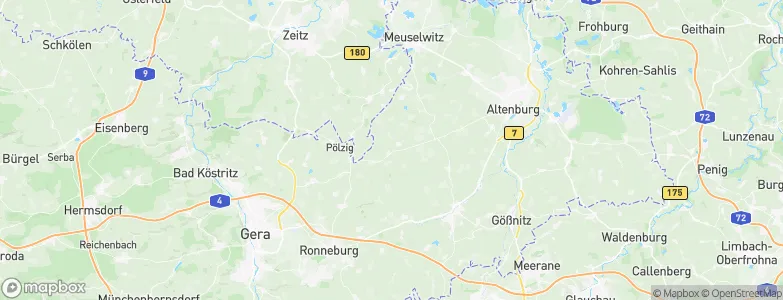 Lumpzig, Germany Map
