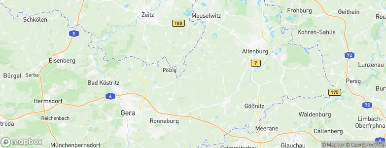 Lumpzig, Germany Map