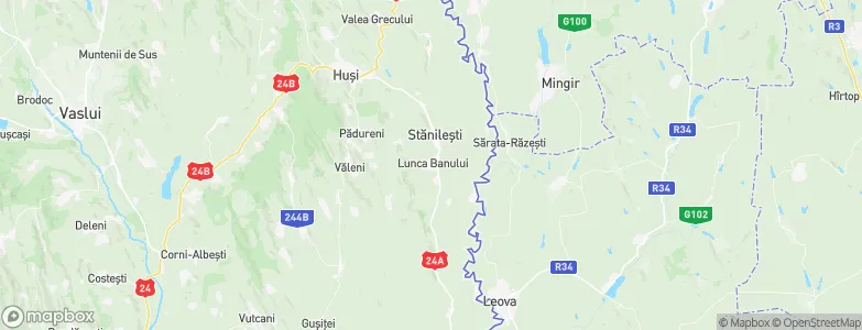 Lunca Banului, Romania Map