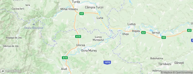 Lunca Mureşului, Romania Map