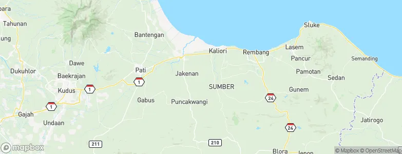 Lundo, Indonesia Map