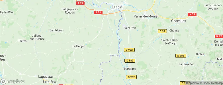 Luneau, France Map