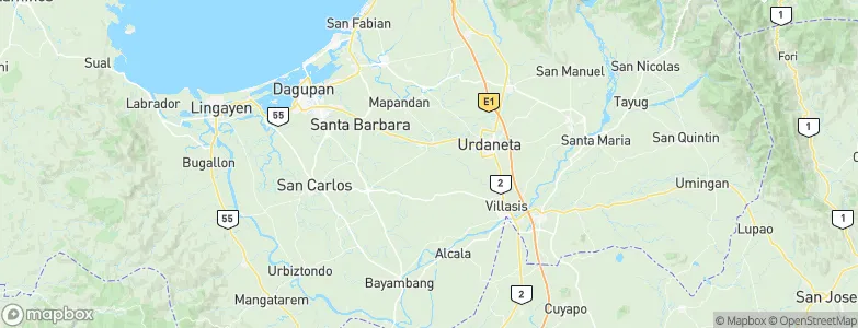 Lunec, Philippines Map