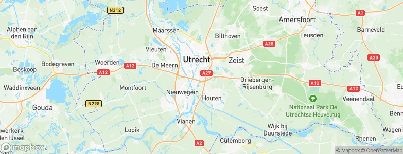 Lunetten, Netherlands Map