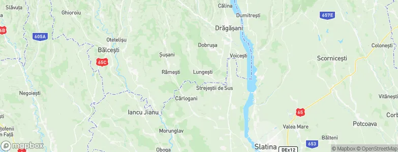 Lungeşti, Romania Map