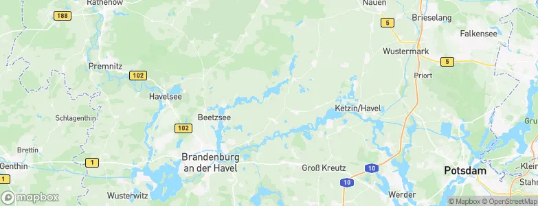 Lünow, Germany Map