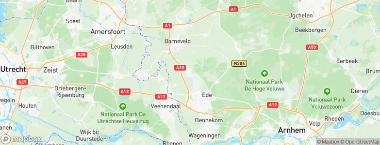 Lunteren, Netherlands Map