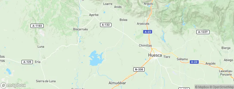 Lupiñén, Spain Map