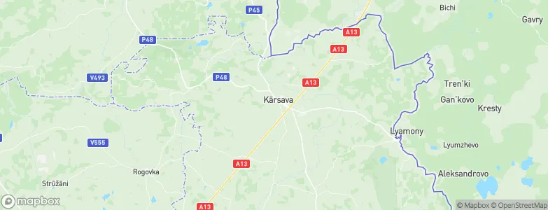 Ļurbava, Latvia Map