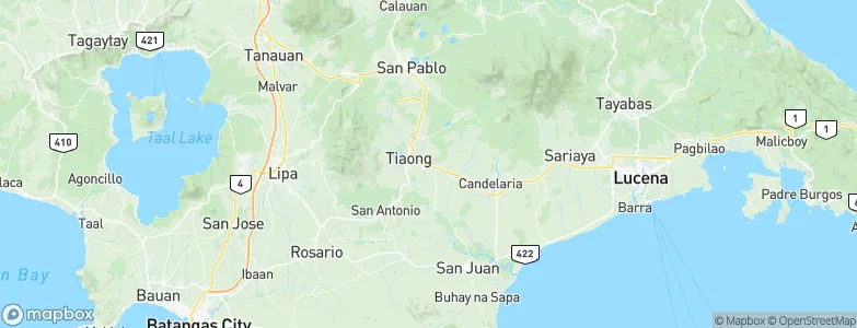 Lusacan, Philippines Map