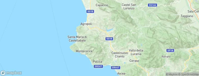 Lustra, Italy Map