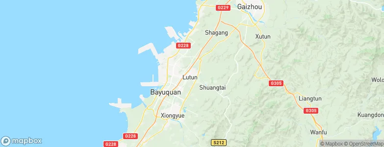 Lutun, China Map