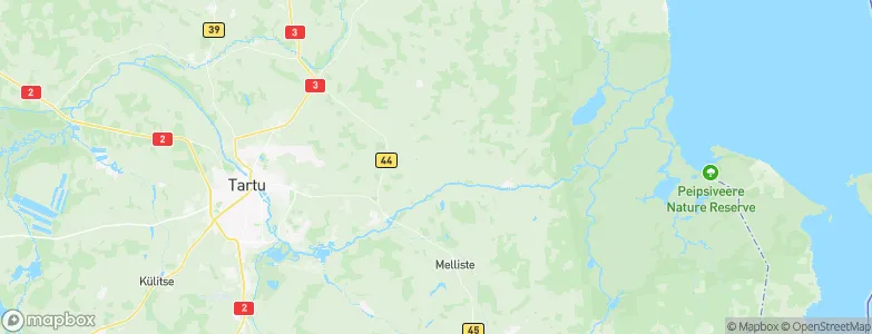 Luunja vald, Estonia Map