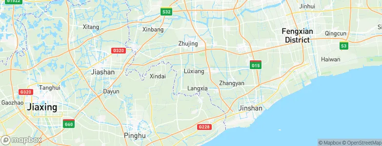 Lüxiang, China Map