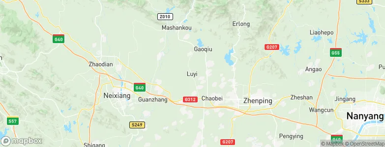 Luyi, China Map