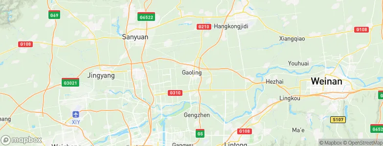 Luyuan, China Map